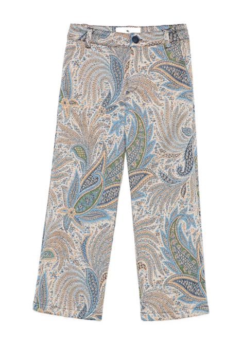 Pantaloni con stampa ETRO KIDS | GX6Q20 J0496638BG